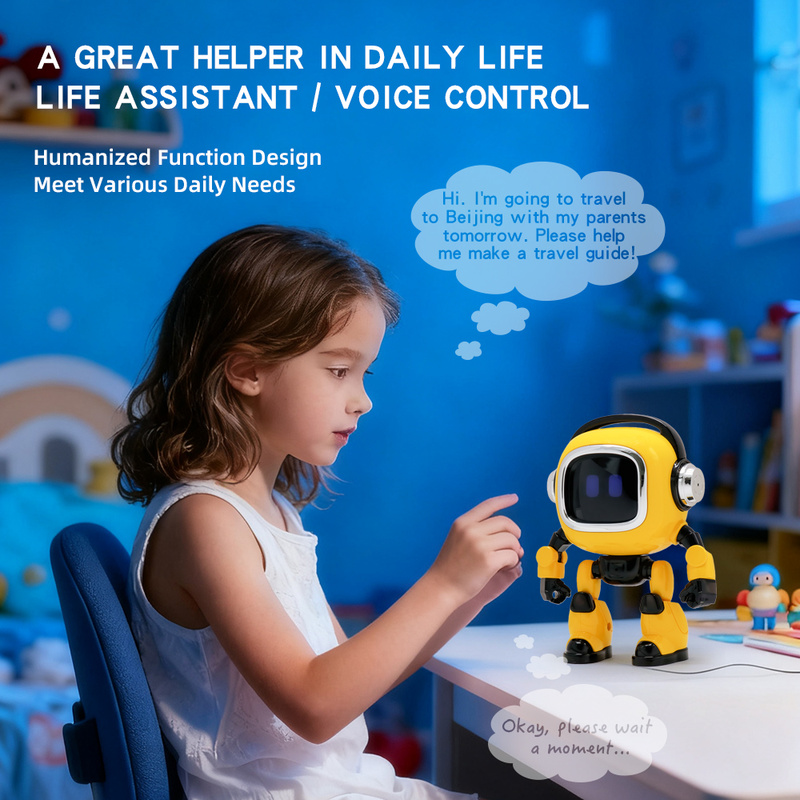 Universal Remote Control - AIインタラクティブロボットおもちゃ 音声制御ロボット 内蔵ストーリーテリング＆普遍的な知識Q&A 幼児学習用コンパニオンおもちゃ