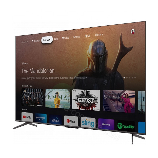 Home Cinema Tv Screen - 100インチ 8K UHD ミニLEDスマートGoogle TV -
