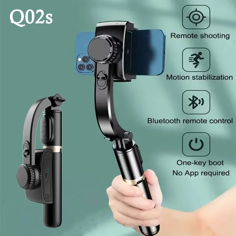Smart Tv Stick - Q02s Bluetoothワイヤレス自撮り棒、ミニ三脚、拡張可能な一脚、フィルライト、iPhone、Android携帯用リモートシャッター、145cm