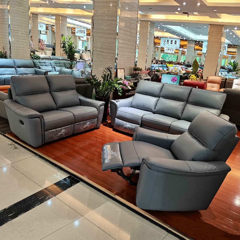 Home Cinema Recliner Chairs - 機能的なホームシアター電動リクライニングチェア、業務用家具、電動ソファチェア