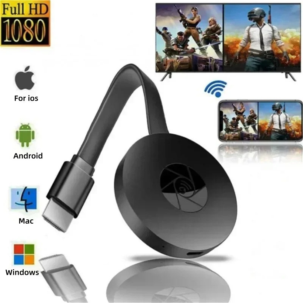 Smart Tv Stick - 1080P ワイヤレス HDMI ドングル WIFI TV