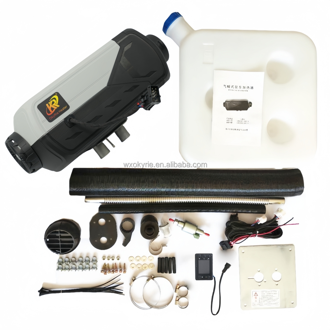 Universal Remote Control - オキリエ高品質2kw 5kw 8kwパーキングヒーターキットリモコン付き低騒音12v 24v DCユニバーサルディーゼルヒーター新製品