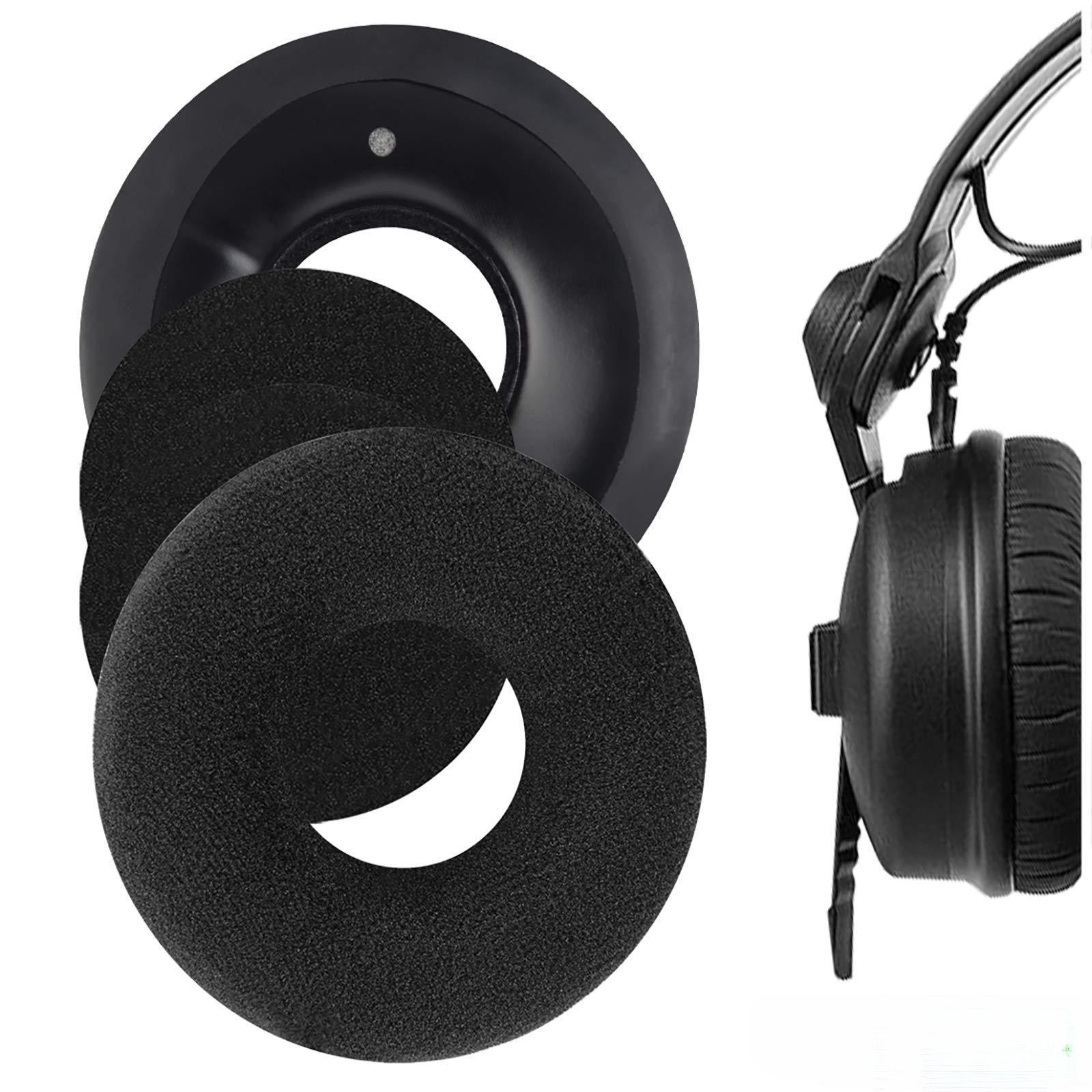 Sennheiser Headphone Hd 25 - NUNUVV イヤホンパッドゼンハイザー HD25-1、HD25、HD25SP、25SP-II 交換用イヤーパッドヘッドフォンイヤーマフソフトベルベットクロス、