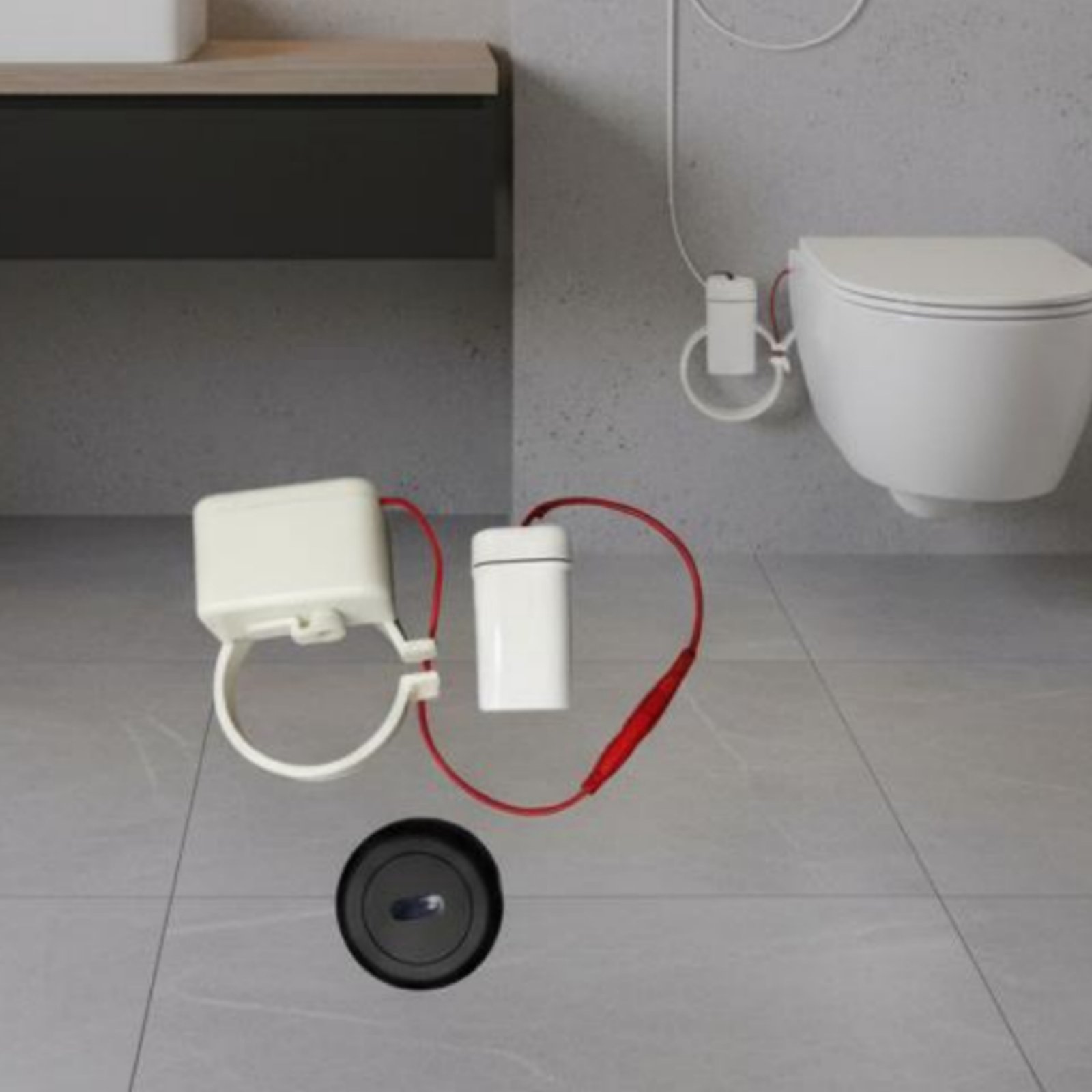 自動トイレ洗浄モーションデバイス衛生的な手触りのないトイレ洗 - Universal Remote Control のレビューと価格