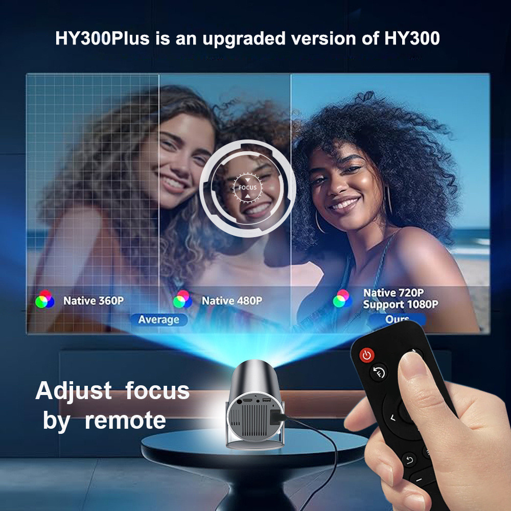 DITONG HY300 Plus HDプロジェクター ポー - Video Home Cinema のレビューと価格