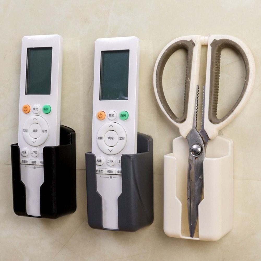 耐久性のあるユニバーサルリモコンホルダー、穴あけ不要、粘着式 - Universal Remote Control のレビューと価格