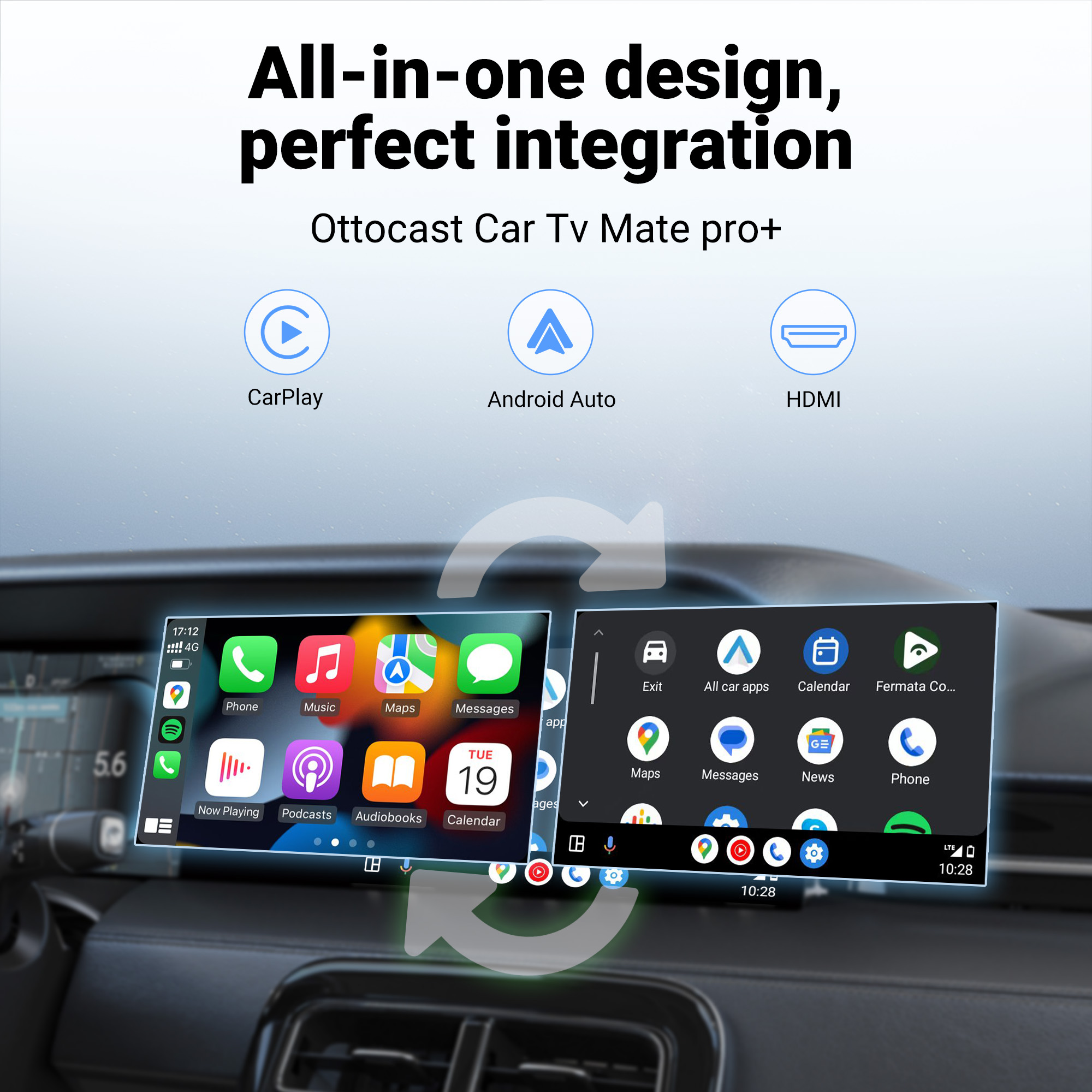 Ottocast-ワイヤレスCarplay Android  - Smart Tv Stick のレビューと価格