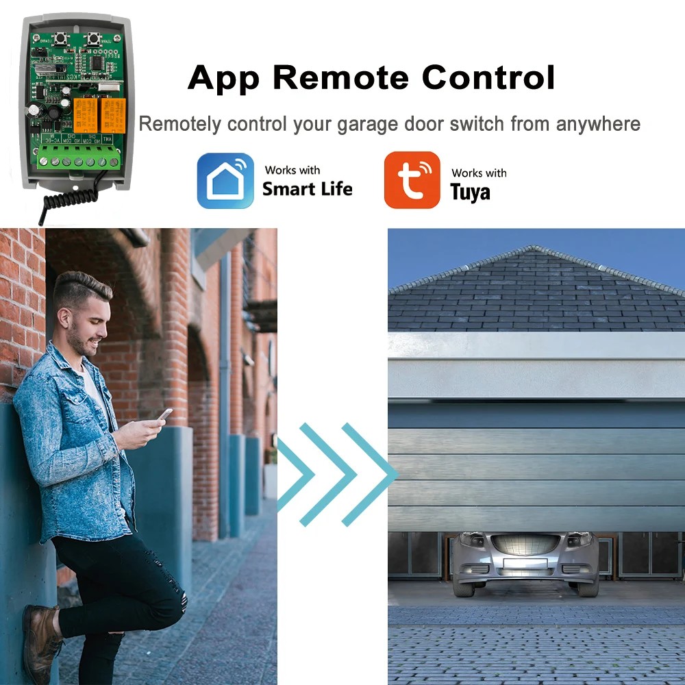 ガレージドアリモコン,wifi,スマートライフ,ユニバーサル - Universal Remote Control のレビューと価格
