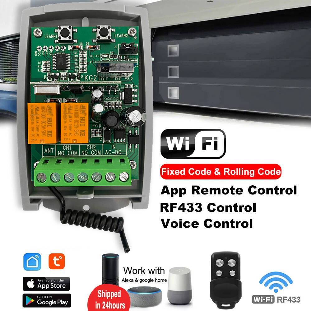 ガレージドアリモコン,wifi,スマートライフ,ユニバーサル - Universal Remote Control のレビューと価格