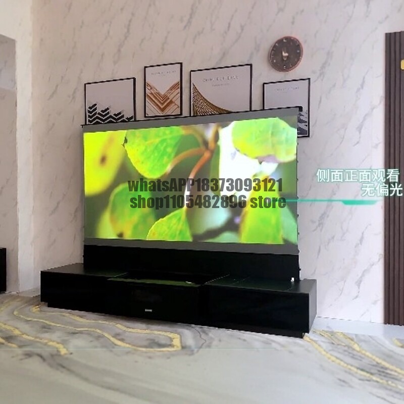 全電動フロアリフトスクリーン、カールスクリーン一体型レーザー - Home Cinema Tv Screen のレビューと価格