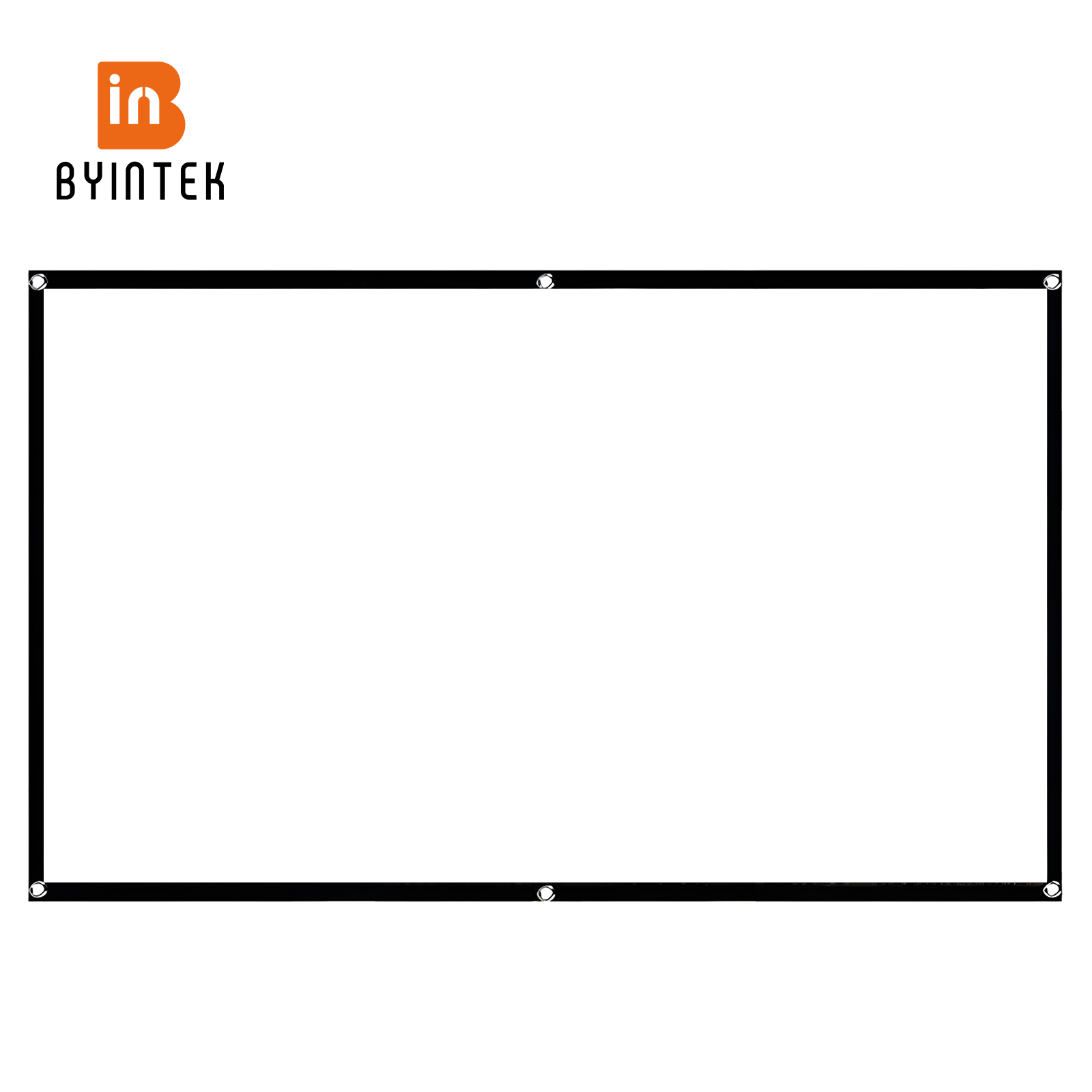 BYINTEK プロジェクタースクリーン 100インチ しわ - Home Cinema Blanc のレビューと価格