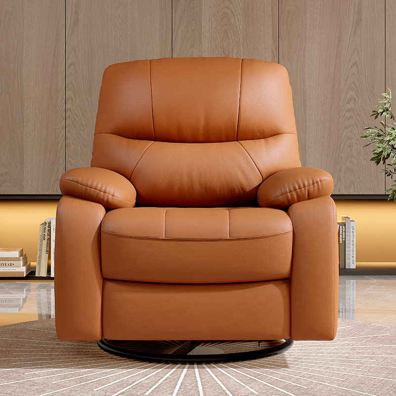 回転式リクライニングレザーリビングルームシネマeスポーツチェ - Home Cinema Recliner Chairs のレビューと価格