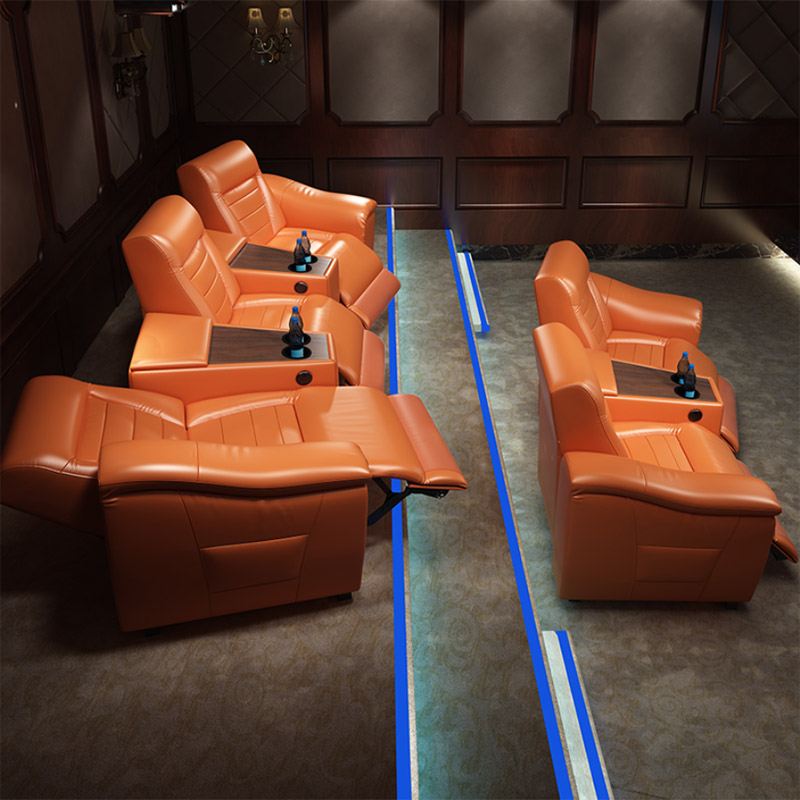 最新の電動ホームシアター映画館用リクライニングチェア3人掛け - Home Cinema Recliner Chairs のレビューと価格