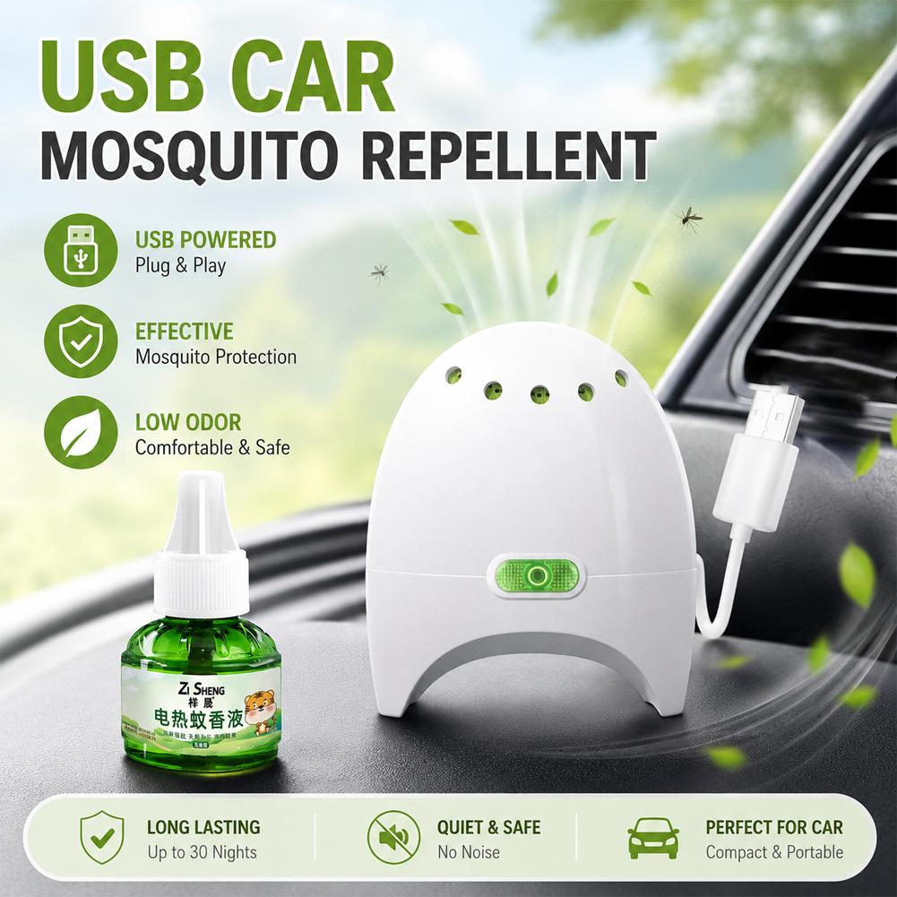 USB 車用電気蚊よけ装置モバイルプラグインヒーターホームユ - Universal Remote Control のレビューと価格