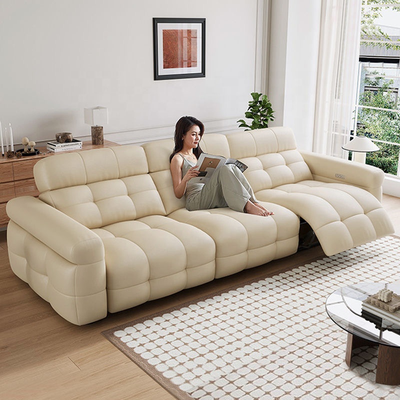 別荘の映画体験のための、マッサージ機能付きカスタム電動コンバ - Home Cinema Recliner Chairs のレビューと価格