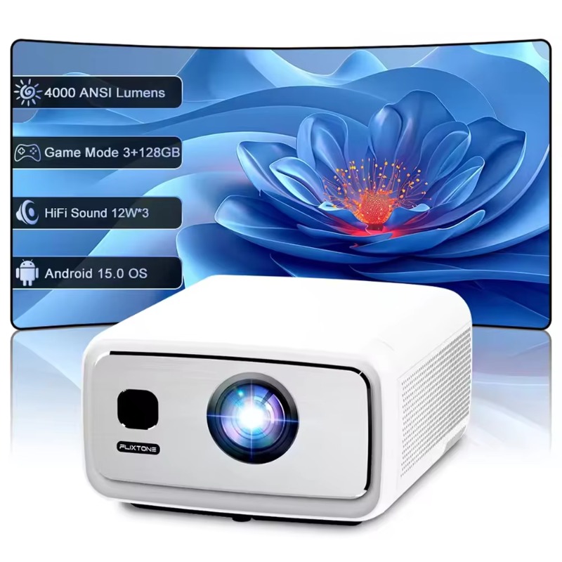 D10Sプロジェクター 4K V660チップ 3+128G  - Video Home Cinema のレビューと価格